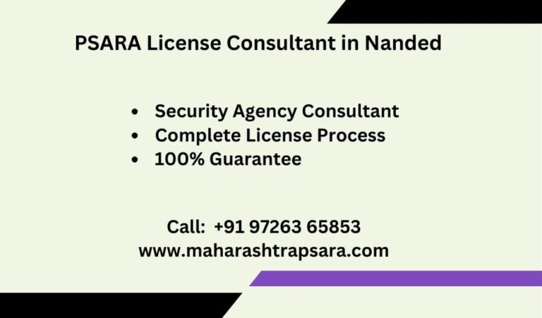 PSARA License Consultant in Nanded